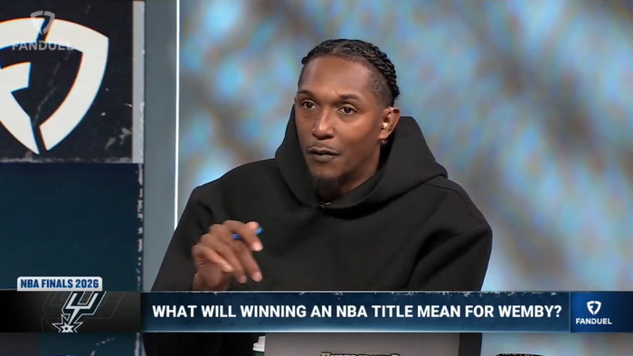 百家乐网址-NBA超级第六人：文班只需要一枚总冠军戒指，就能成为联盟第一人|路易斯·威廉姆斯|圣安东尼奥马刺队|阿马里·威廉姆斯|NBA总决赛|纽约尼克斯队_新浪体育_新浪新闻